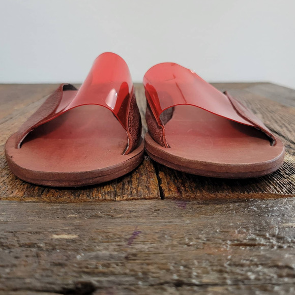 Free People 'Daybird' Mini Stacked Wood Wedge Slide Sandal - Picture 3 of 8